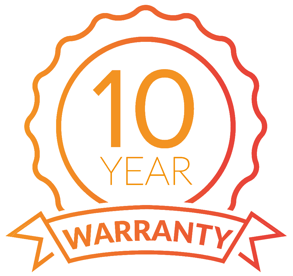 10 year warranty